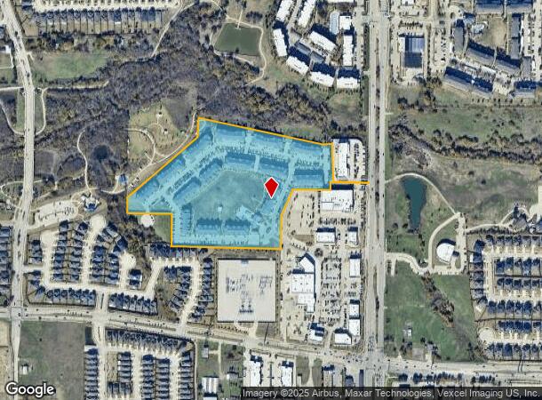1690 Fm 423, Frisco, TX Parcel Map