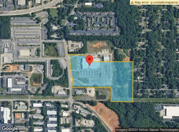  11575 Maxwell Rd, Alpharetta, GA Parcel Map