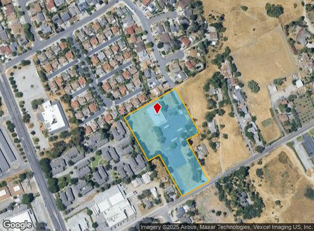 3355 Sierra Rd, San Jose, CA Parcel Map