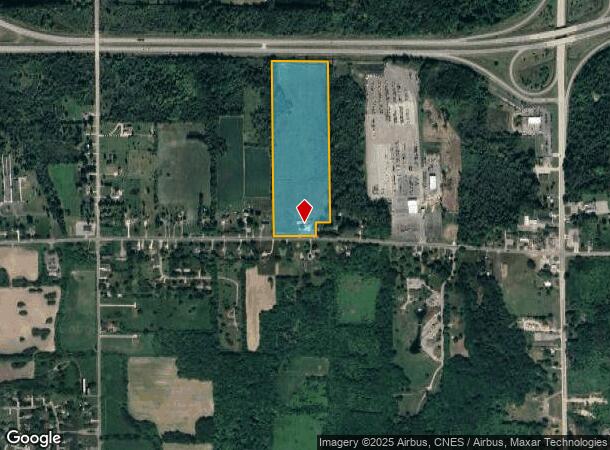  3284 W Coldwater Rd, Mount Morris, MI Parcel Map