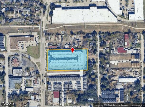  2308 Bingle Rd, Houston, TX Parcel Map