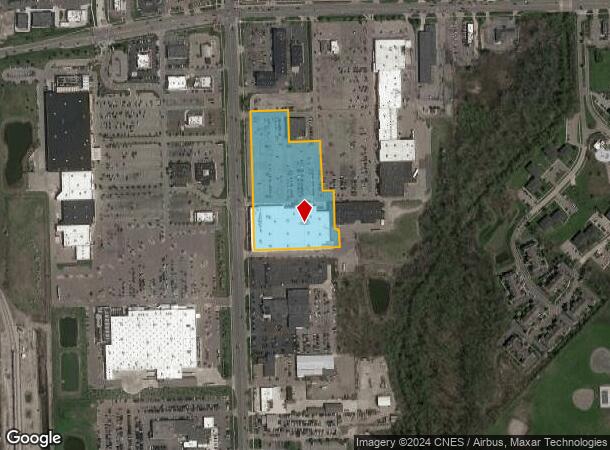  23555 Allen Rd, Woodhaven, MI Parcel Map