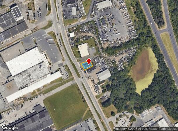  4508 N Point Blvd, Sparrows Point, MD Parcel Map