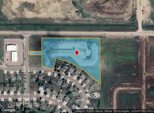 106 S Sandstone Ave, Brandon, SD Parcel Map