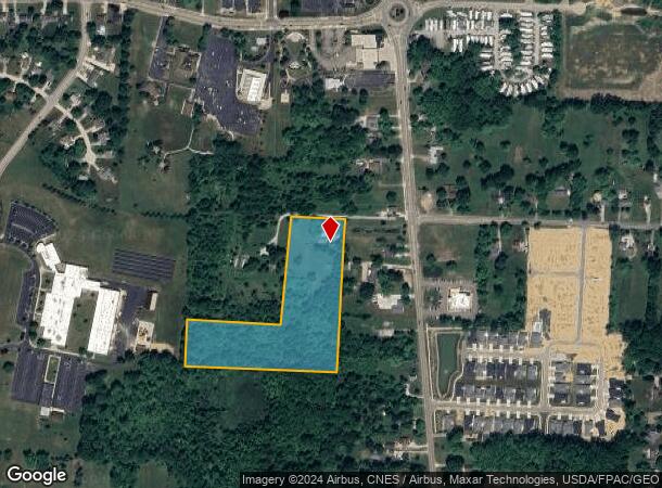  4292 Massillon Rd, North Canton, OH Parcel Map