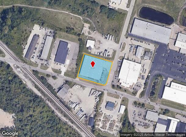  1001 Tedia Way, Fairfield, OH Parcel Map
