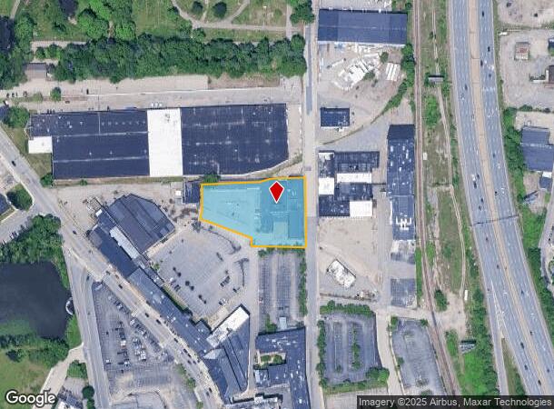 95 Prescott St, Worcester, MA Parcel Map