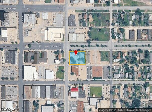 201 E 1St Ave, Hutchinson, KS Parcel Map