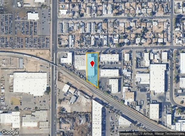  739 W 2Nd Ave, Mesa, AZ Parcel Map