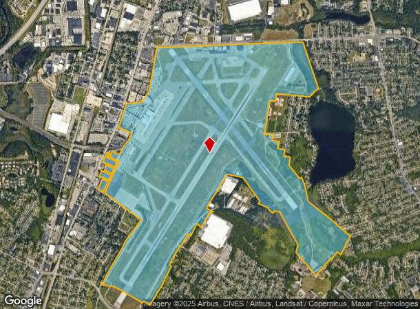  560 Airport Rd, Warwick, RI Parcel Map