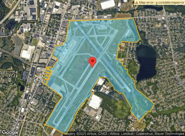  544 Airport Rd, Warwick, RI Parcel Map