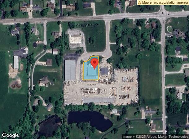 8109 Network Dr, Plainfield, IN Parcel Map