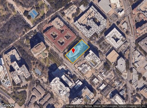 3102 Maple Ave, Dallas, TX Parcel Map