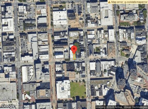  214 W Saratoga St, Baltimore, MD Parcel Map