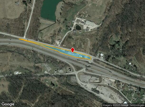  1126 State Route 40 W, Claysville, PA Parcel Map