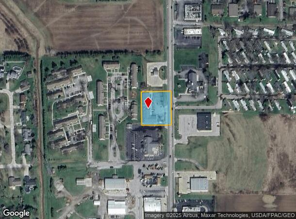 1115 N Shoop Ave, Wauseon, OH Parcel Map