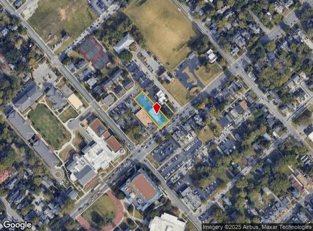  421 N Broadway, Lexington, KY Parcel Map