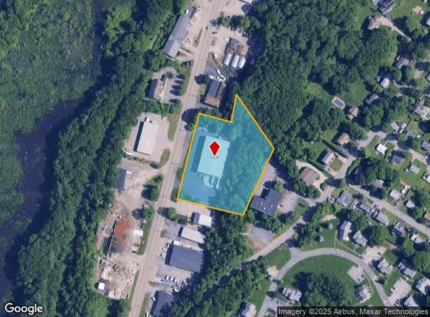 205 Southbridge St, Auburn, MA Parcel Map