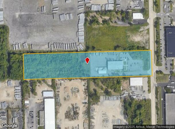 10480 Harrison, Romulus, MI Parcel Map