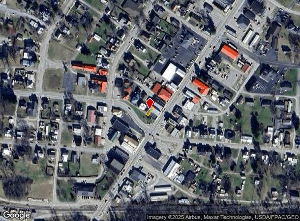  8 Vine St, Peebles, OH Parcel Map