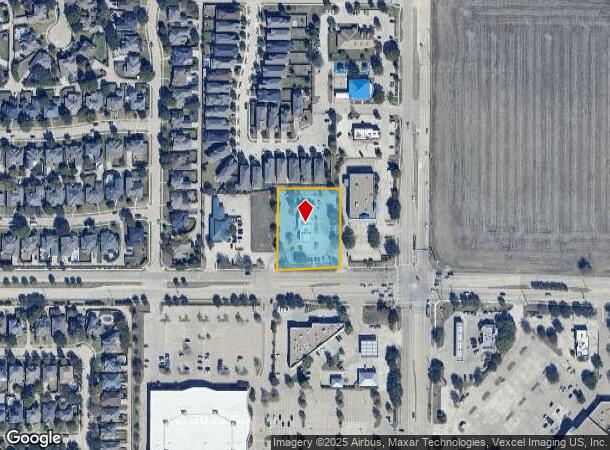  2205 Mcdermott Rd, Plano, TX Parcel Map