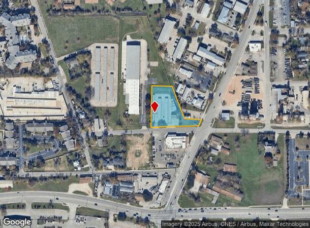  401 W 21St St, Georgetown, TX Parcel Map