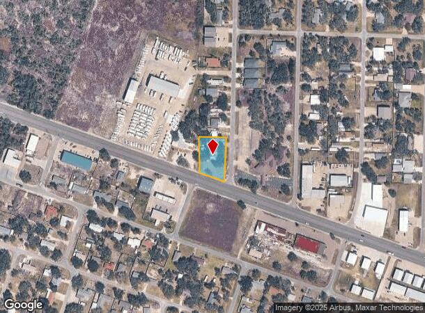 1402 W Market St, Rockport, TX Parcel Map