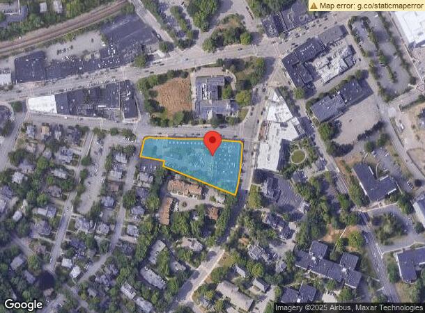  573-595 Washington St, Wellesley, MA Parcel Map