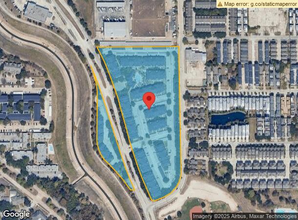  1640 E T C Jester Blvd, Houston, TX Parcel Map