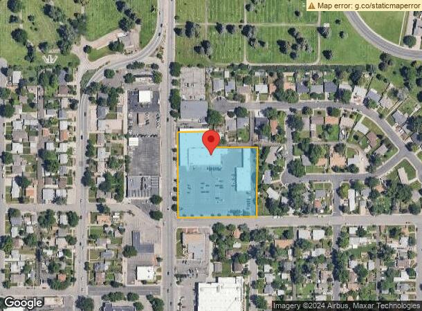  1604 N Lincoln Ave, Loveland, CO Parcel Map