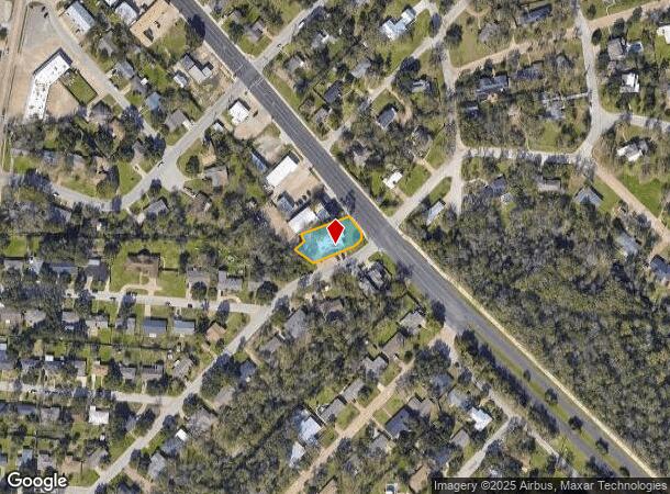  100 Brookside Dr W, Bryan, TX Parcel Map