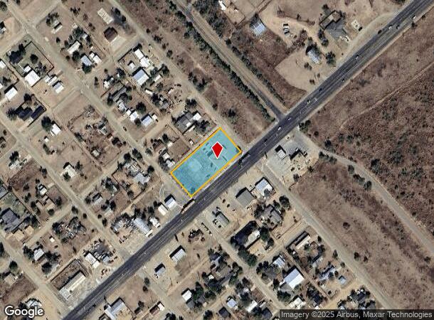  102 W Broadway St, Fritch, TX Parcel Map