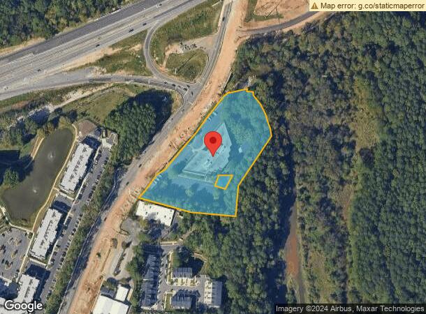  801 Jones Franklin Rd, Raleigh, NC Parcel Map