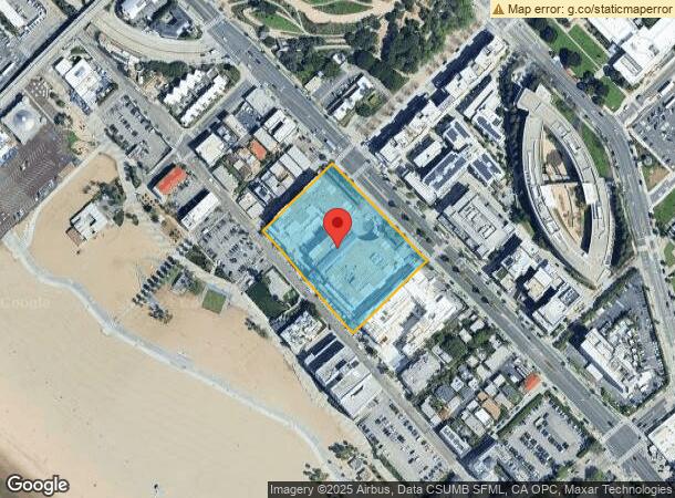  1700 Ocean Ave, Santa Monica, CA Parcel Map