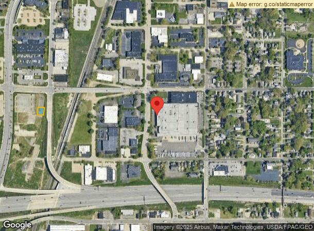  764 S Broadway St, Akron, OH Parcel Map