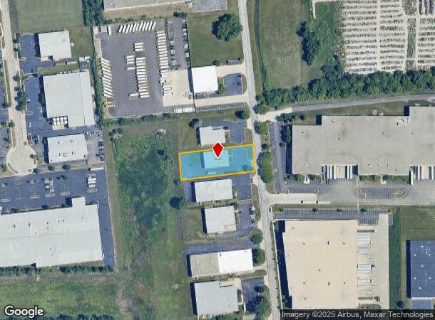  1261 N Raddant Rd, Batavia, IL Parcel Map