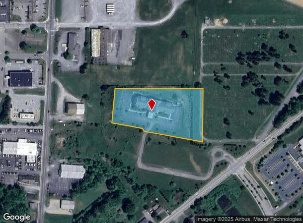 1000 University Park, Slippery Rock, PA Parcel Map