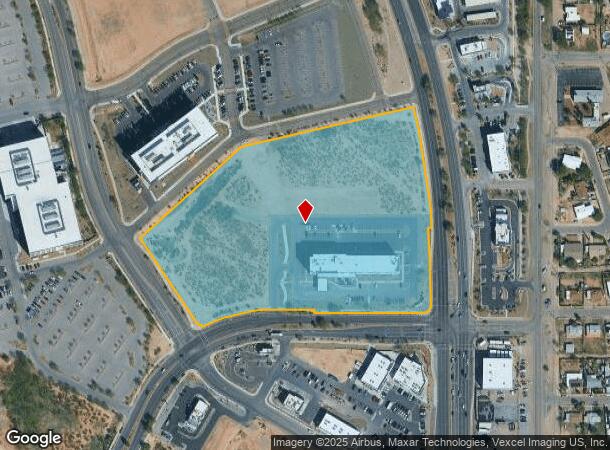 1705 E Tucson Marketplace Blvd, Tucson, AZ Parcel Map