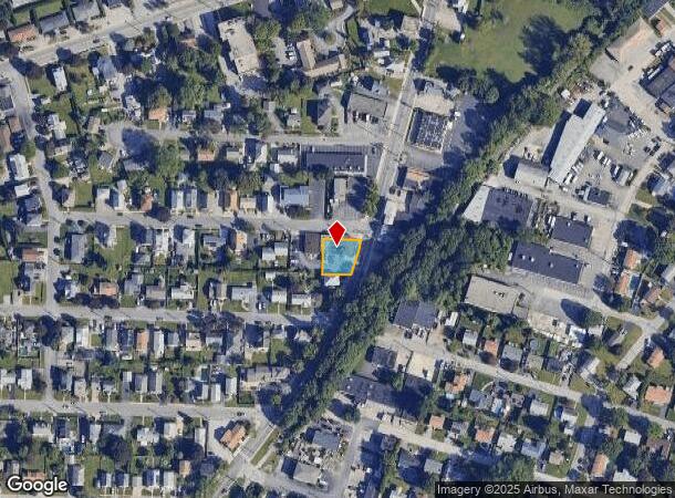  1801 Cranston St, Cranston, RI Parcel Map