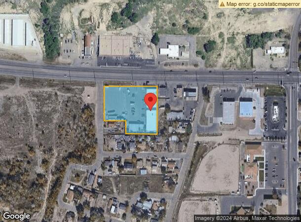  1400 Santa Fe Dr, Pueblo, CO Parcel Map