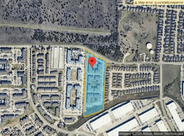  2600 Lake Ridge Rd, Lewisville, TX Parcel Map