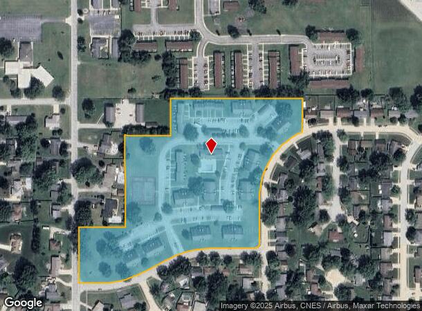 3017 Matthew Dr, Kokomo, IN Parcel Map