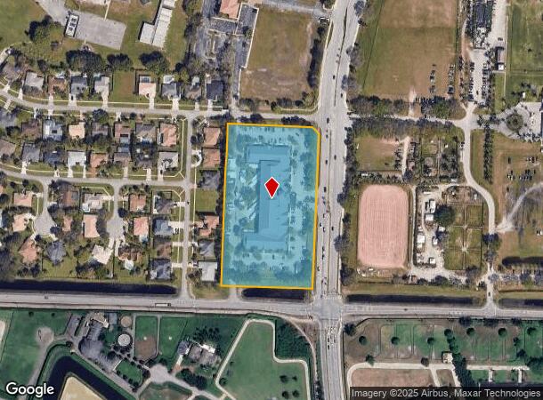  13501 S Shore Blvd, Wellington, FL Parcel Map