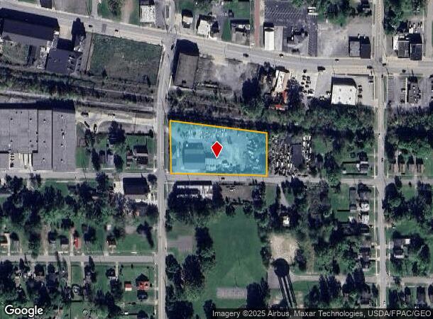  191 Austin Ave Sw, Warren, OH Parcel Map