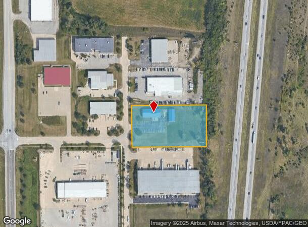 6545 4Th St Sw, Cedar Rapids, IA Parcel Map