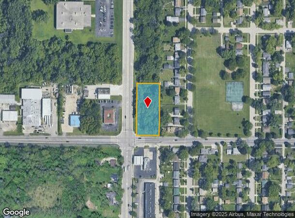  2015 Lewis Ave, Zion, IL Parcel Map