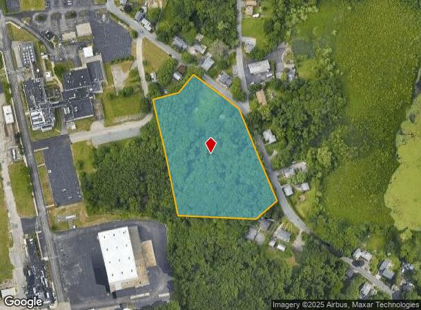 282 Pulaski St, Coventry, RI Parcel Map
