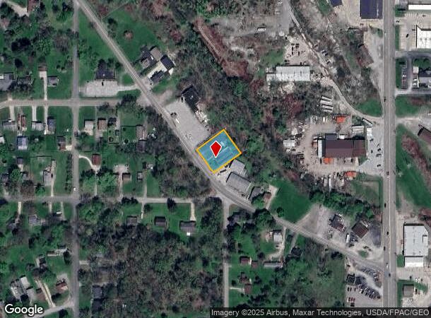 191 S Four Mile Run Rd, Youngstown, OH Parcel Map