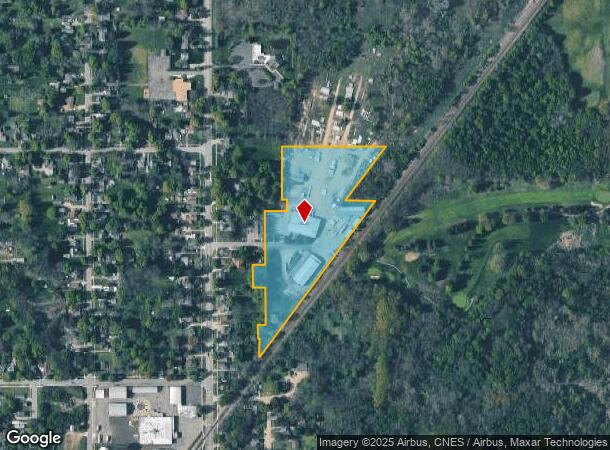 202 Morrell St, Charlotte, MI Parcel Map