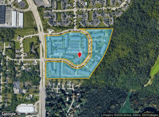 10500 W Cortez Cir, Franklin, WI Parcel Map